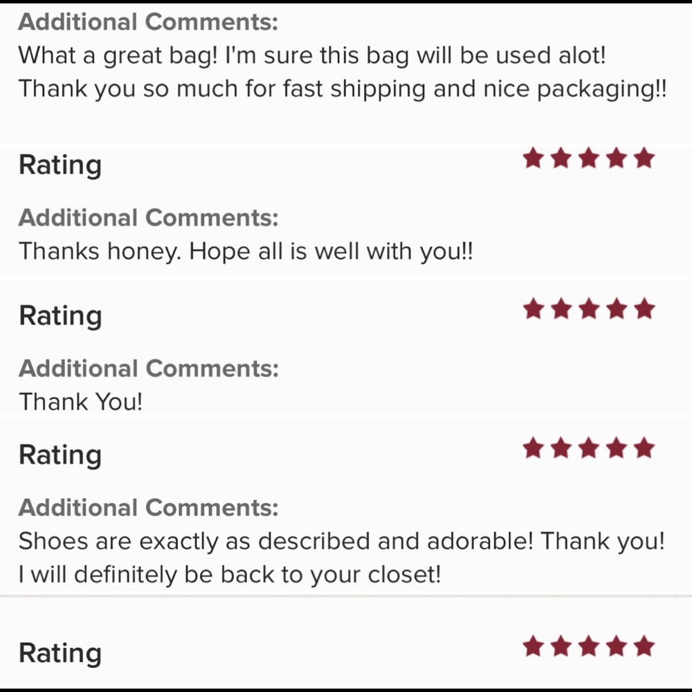 More positive reviews!